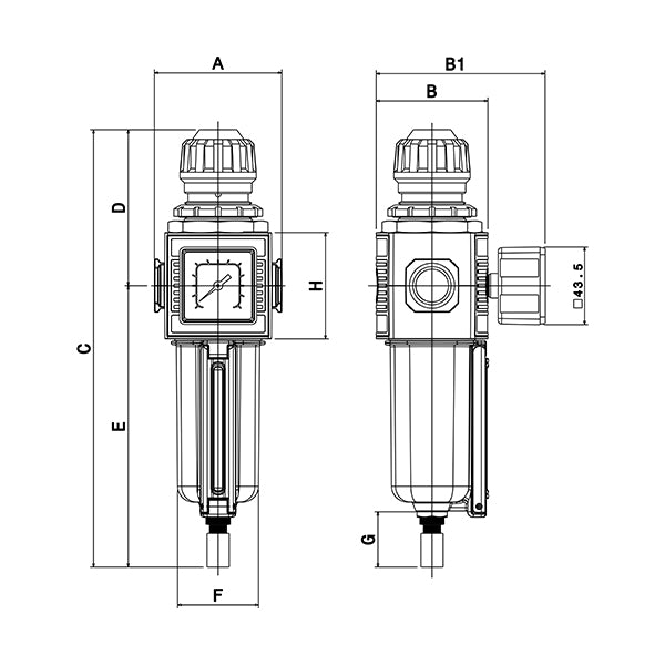 E/10 MIGNON - modular filter