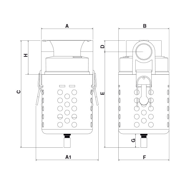 M/300 SC SUPER - Filtro depuratore con scaricatore automatico di condensa - TECNOPOLIMERO o METALLO - Ani