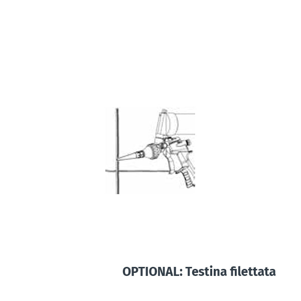 F160/S TMD1 - Aérographe PROFESSIONNEL avec UPPER CUP - Thermomanomètre - EN VALISE - Ani