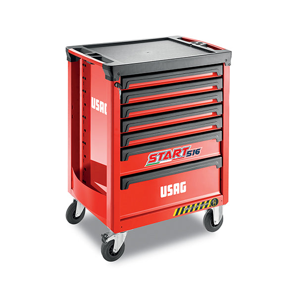 516 ST7V - Start trolley - 7 drawers (EMPTY) - Usag - U05160107