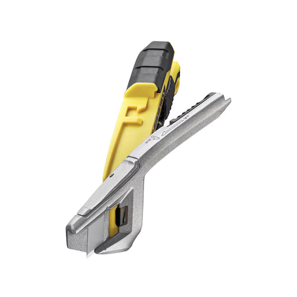 Cutter FATMAX® - Cutter avec curseur et système de rupture de lame intégré - Couteau avec lame de 18 mm - Stanley - FMHT10594-0