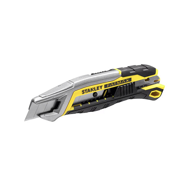 Cutter FATMAX® - Cutter avec curseur et système de rupture de lame intégré - Couteau avec lame de 18 mm - Stanley - FMHT10594-0