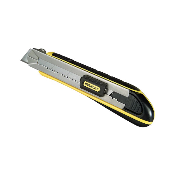 Cutter FATMAX® - (Conf. 6pz) - Coltello bi-material - Taglierino lama 25mm - Stanley - 0-10-486 - (Confezione multipla)