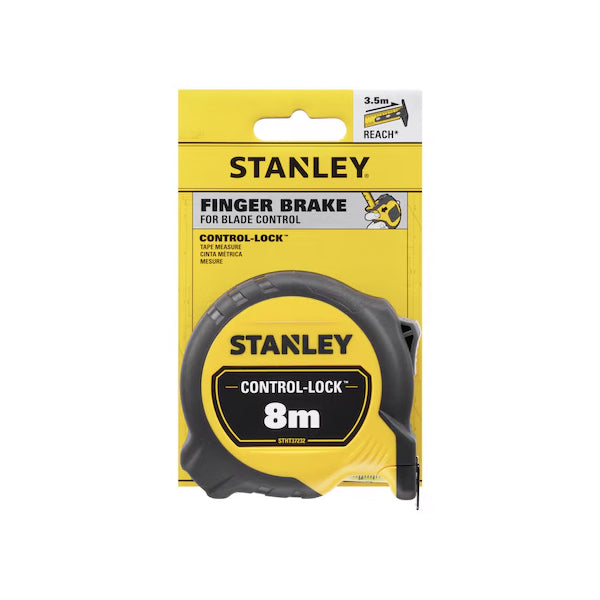 Flessometri CONTROL-LOCK™ - Metro da 3 a 10m - Nastro da 19 a 25 mm - STANLEY