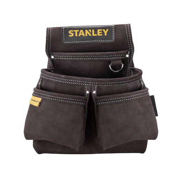 Étui avec double poche à outils en cuir - Stanley - STST1-80116