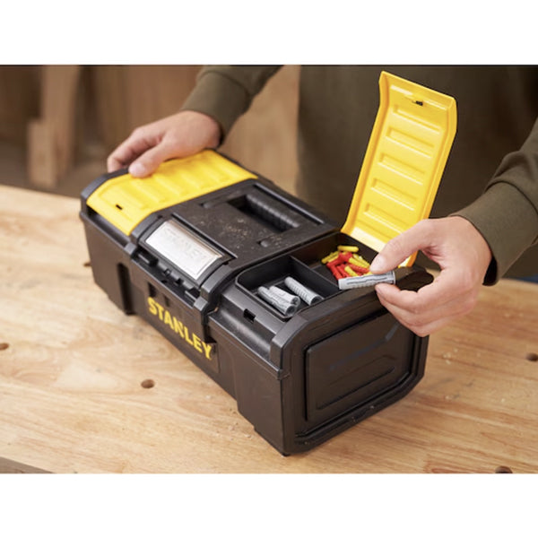 STANLEY Tool Box - (VUOTA) - Cassette porta utensili One Touch da 16”, 19’’ e 24”