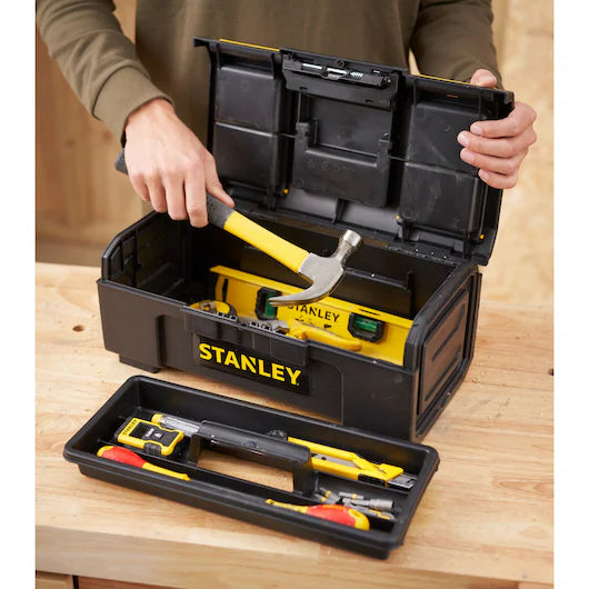 STANLEY Tool Box - (VUOTA) - Cassette porta utensili One Touch da 16”, 19’’ e 24”